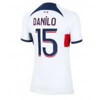 Dres Paris Saint-Germain Danilo Pereira #15 Preč pre Ženy 2023-24 Krátky Rukáv